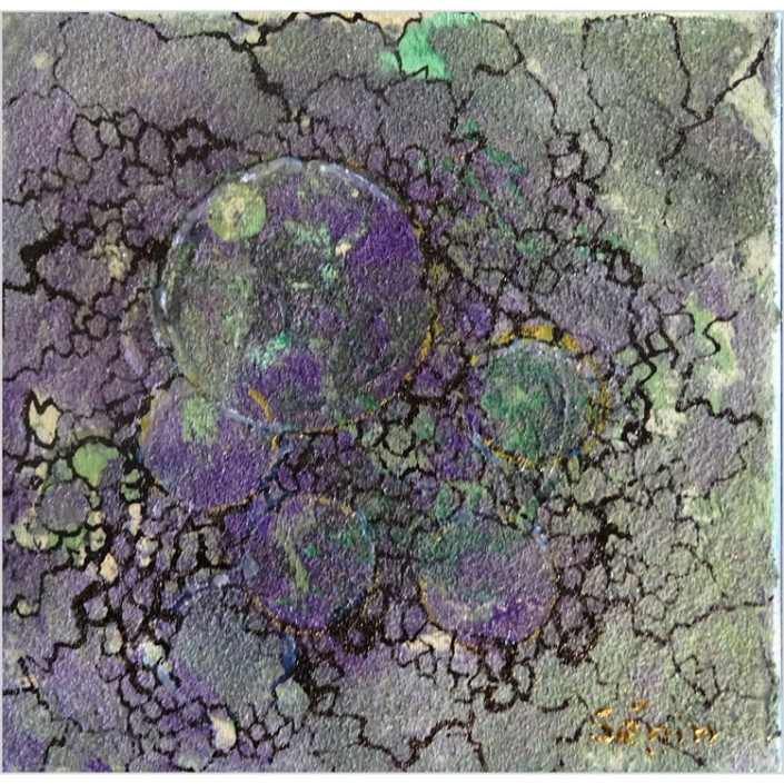 Planètes telluriques – 20 x 20 cm