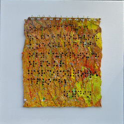 message confidentiels Toile à toucher pour mal voyants 30 x 30 sur toile